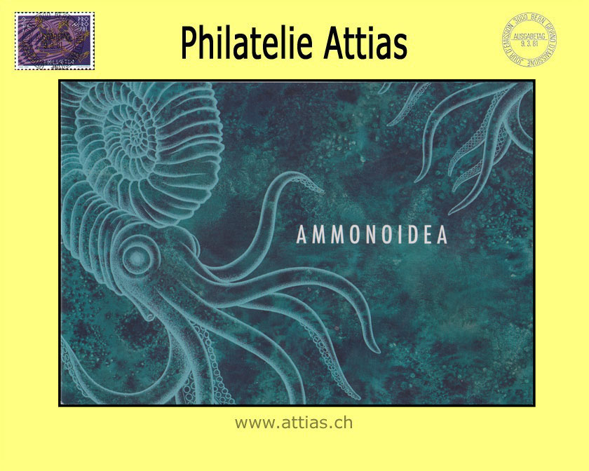 CH 2015 1543 (Bl.59) Block Ammonit Geschenksfolder