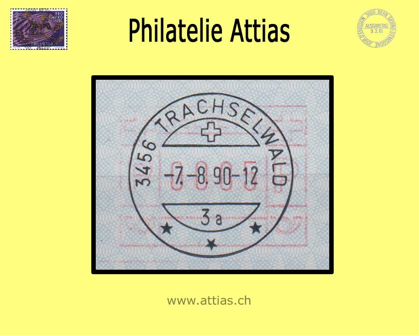 CH 1987 ATM Type  7x, Single value  with Full Cancellation Trachselwald