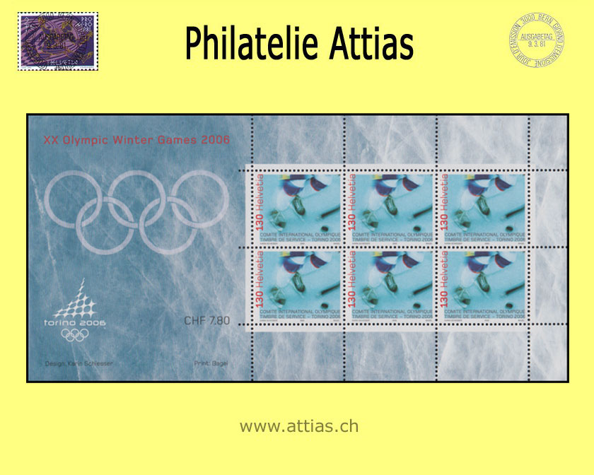 CH 2005 Olympic Winter Games Turino 2006 IOC - MNH