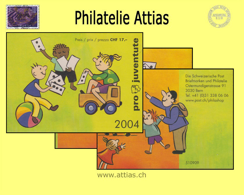 CH 2004 MH Pro Juventute (J-53) MNH Children's rights