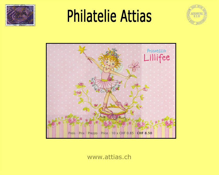 CH 2009 MH Prinzessin Lilifee (0-123) Postfrisch