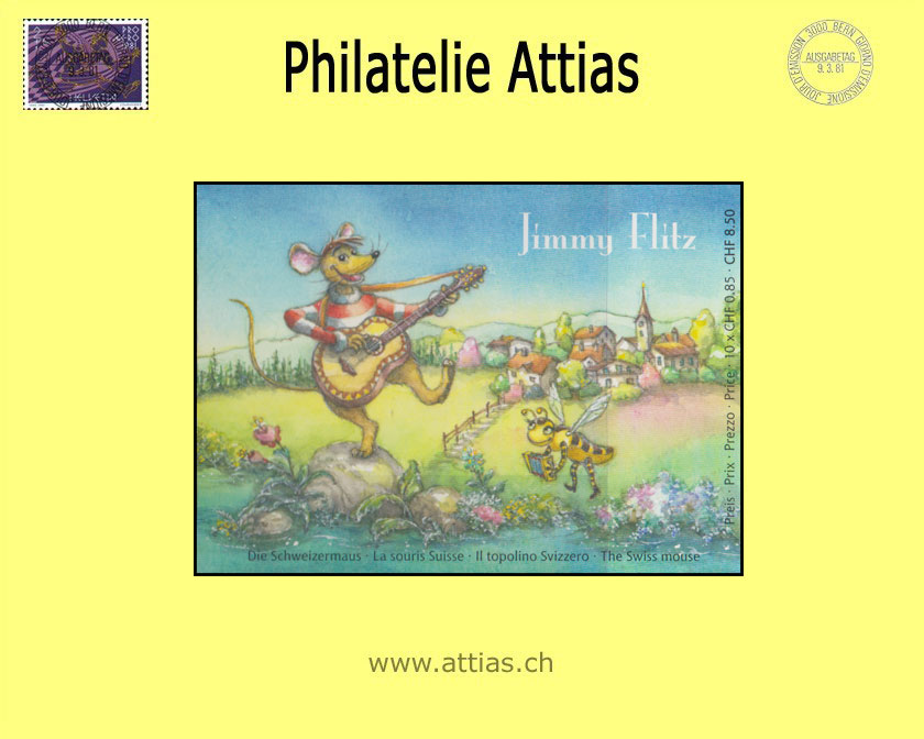 CH 2010 MH Jimmy Flitz (0-124) Postfrisch