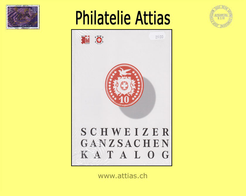 Catalog SBK Swiss postal stationery catalogue 2024 