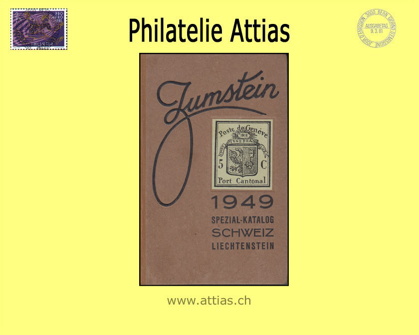 Catalog Zumstein: Spezialkatalog - Die Briefmarken Schweiz-Liechtenstein 1949