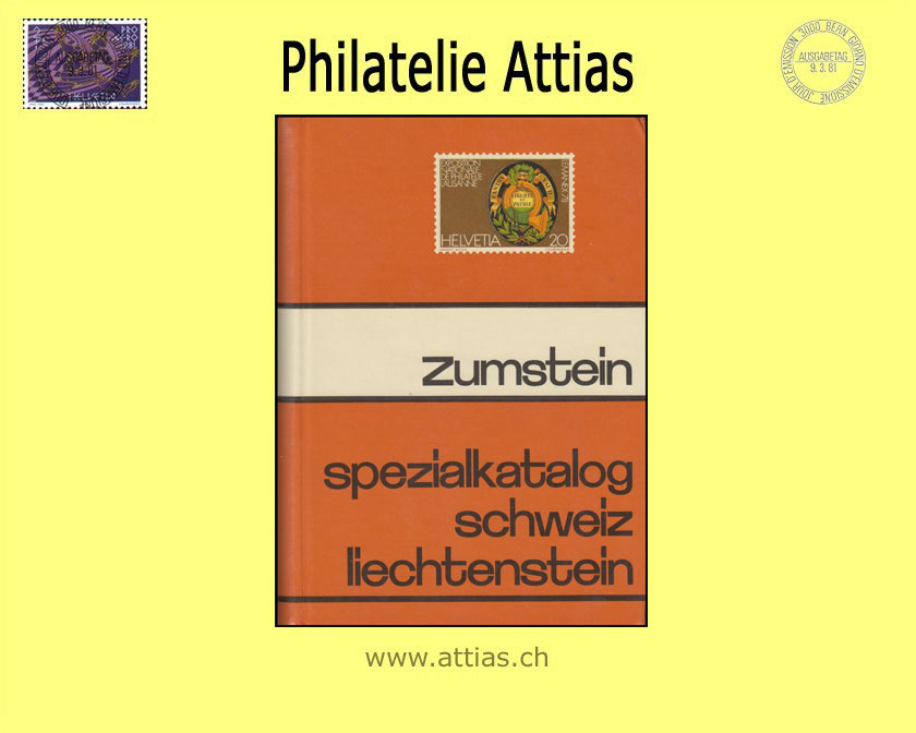 Catalog Zumstein: Spezialkatalog - Die Briefmarken Schweiz-Liechtenstein 1978